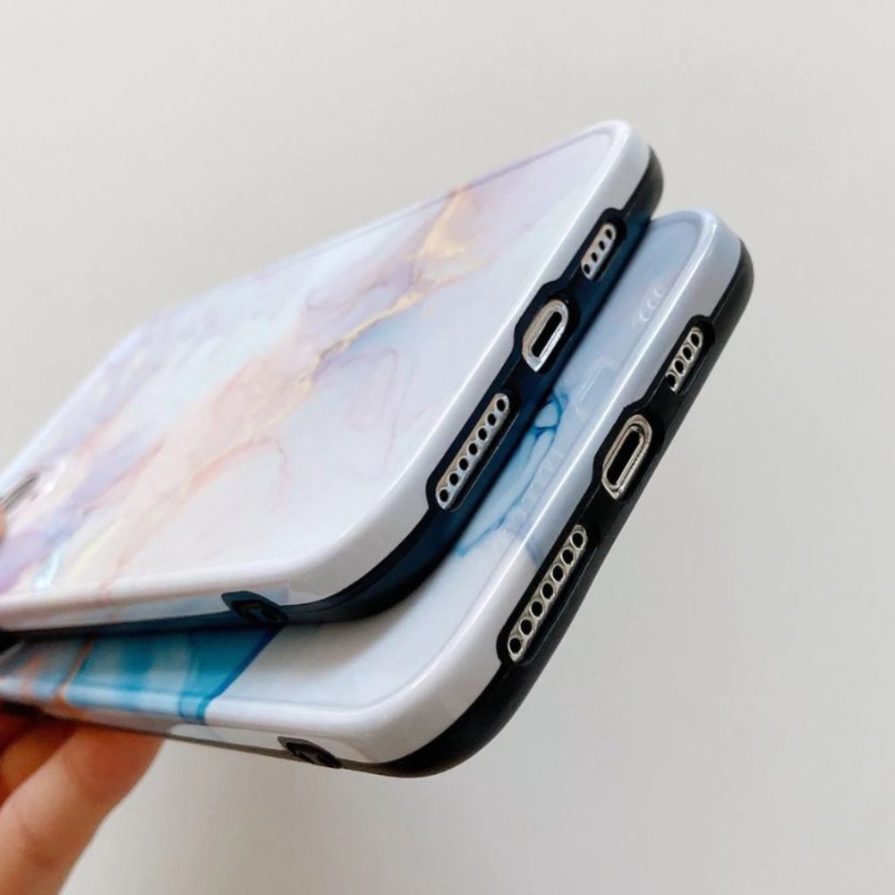 [⚠️Clearance] NEW iPhone 12 Pro Max Gradient Marble case - Picture 4 of 5